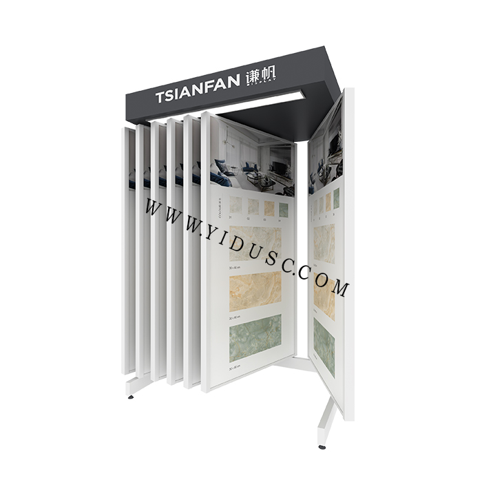 瓷砖翻页展架厂家批发 岩板展架翻页式陈列架